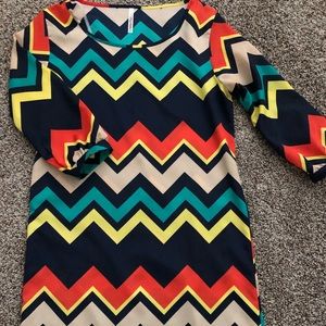 Chevron dress